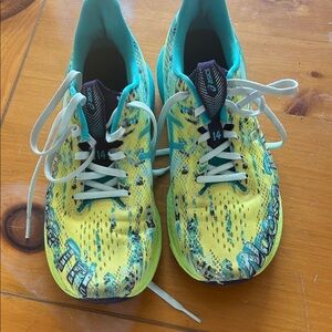 ASICS Women’s Yellow Teal Running Shoes